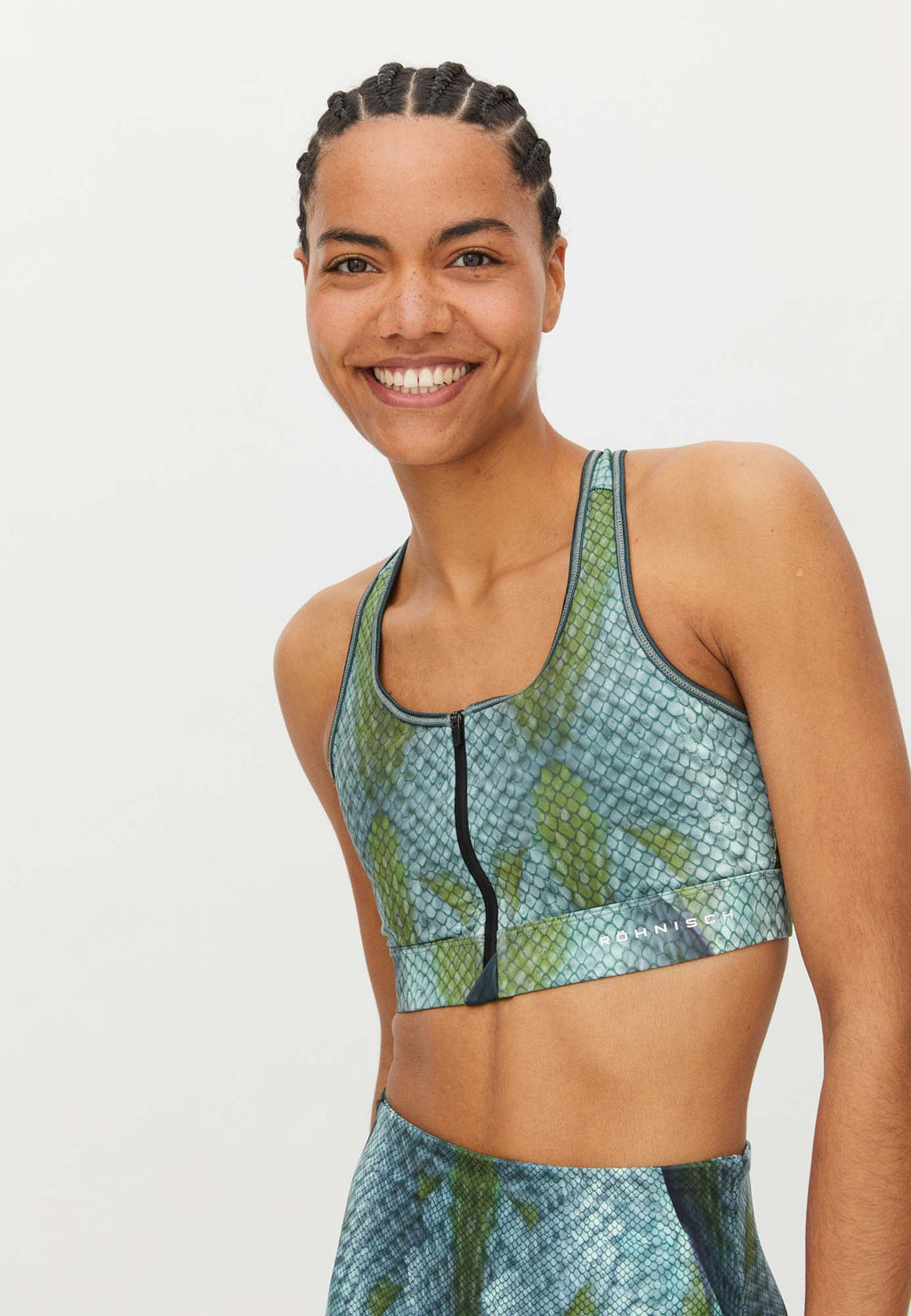 Front Zip sport bh