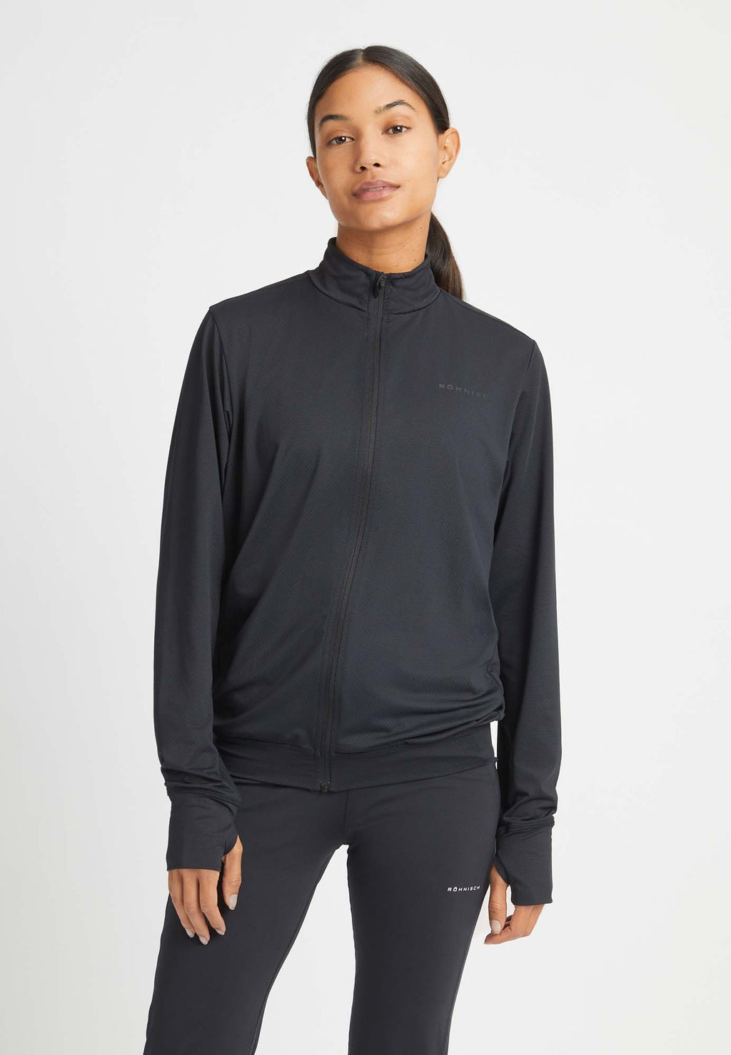 Jacquard Full Zip vest