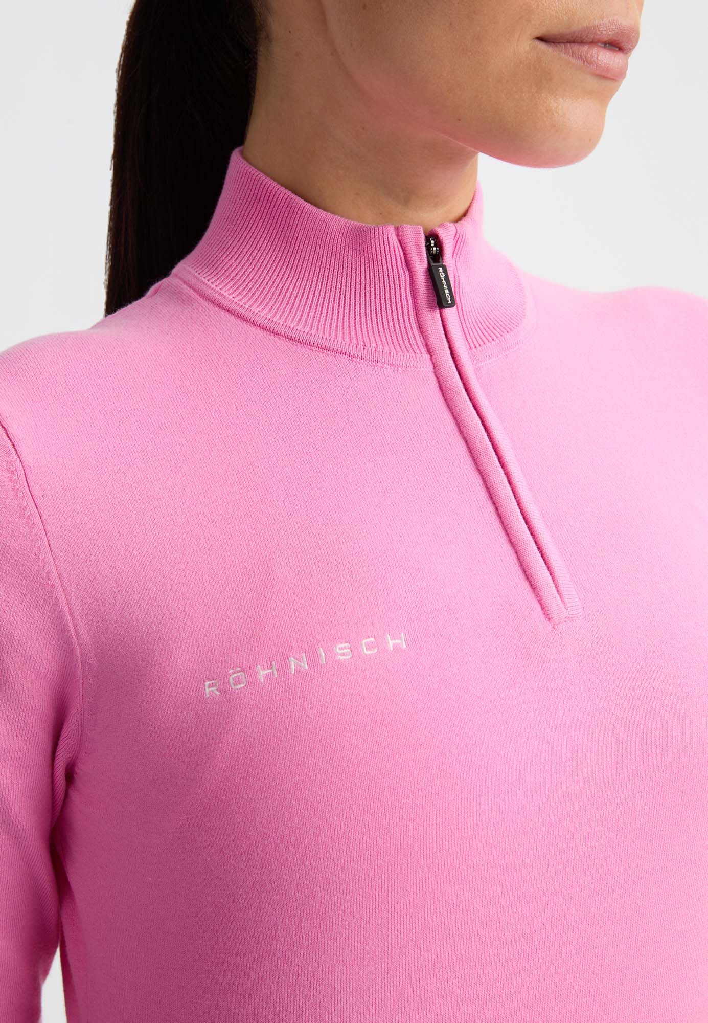 Kora Knitted Half zip top