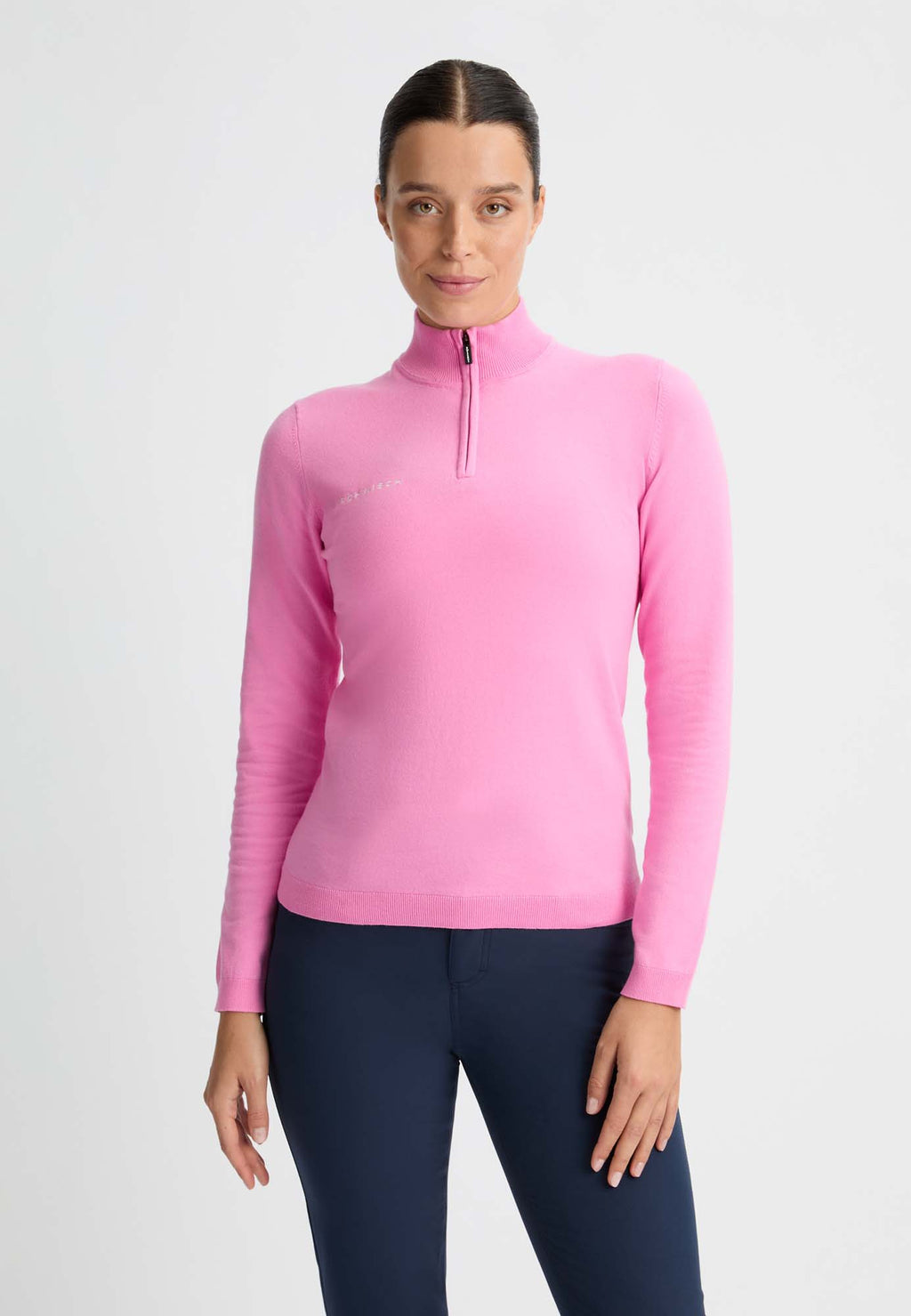 Kora Knitted Half zip top