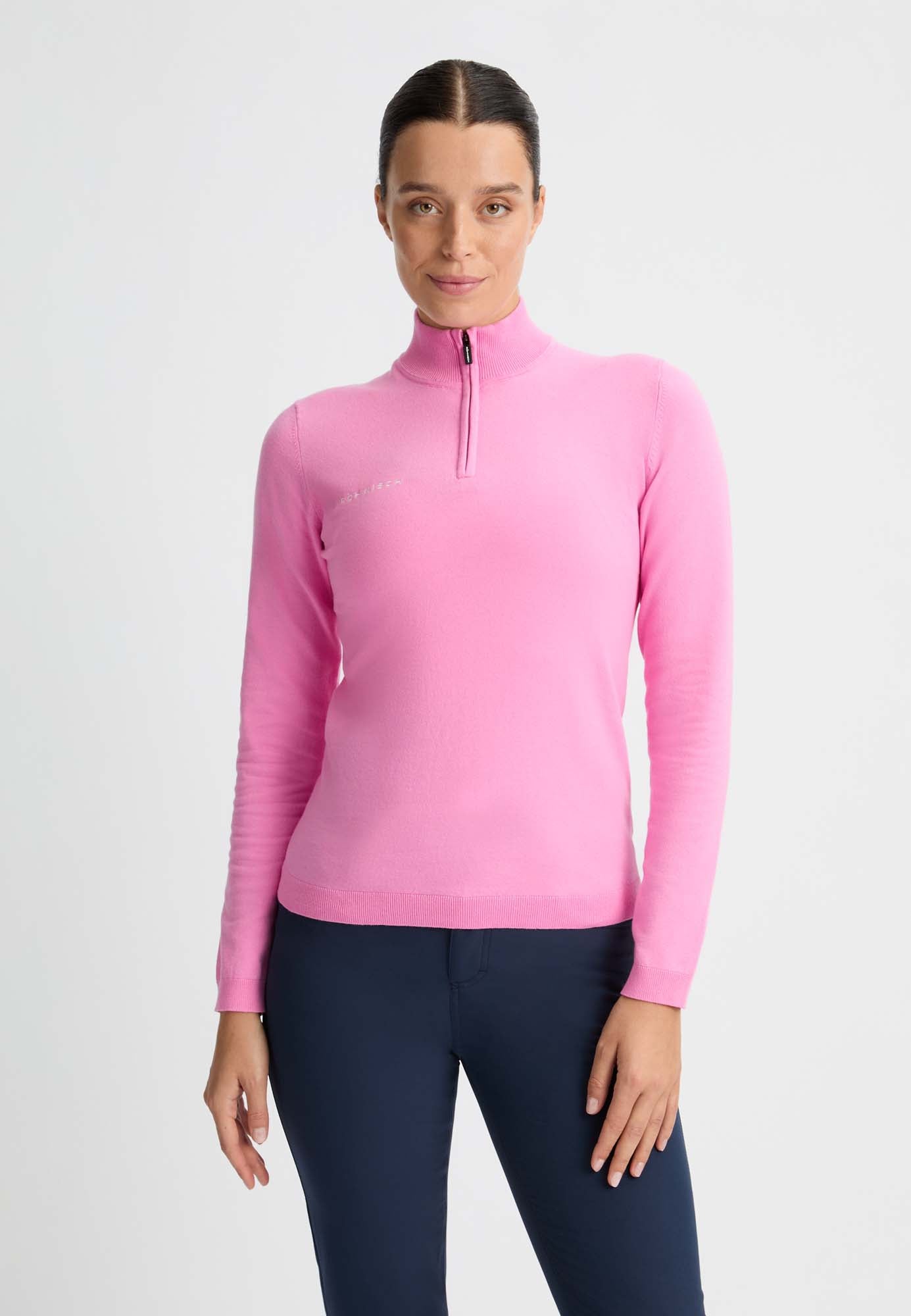 Kora Knitted Half zip top