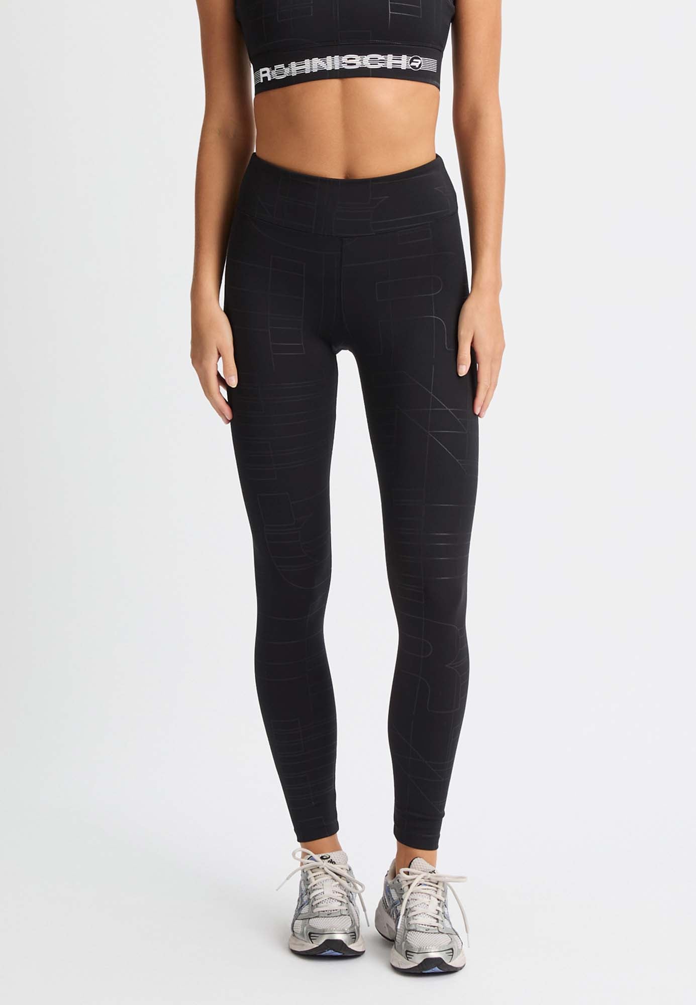 Logo Effect High Waist legging