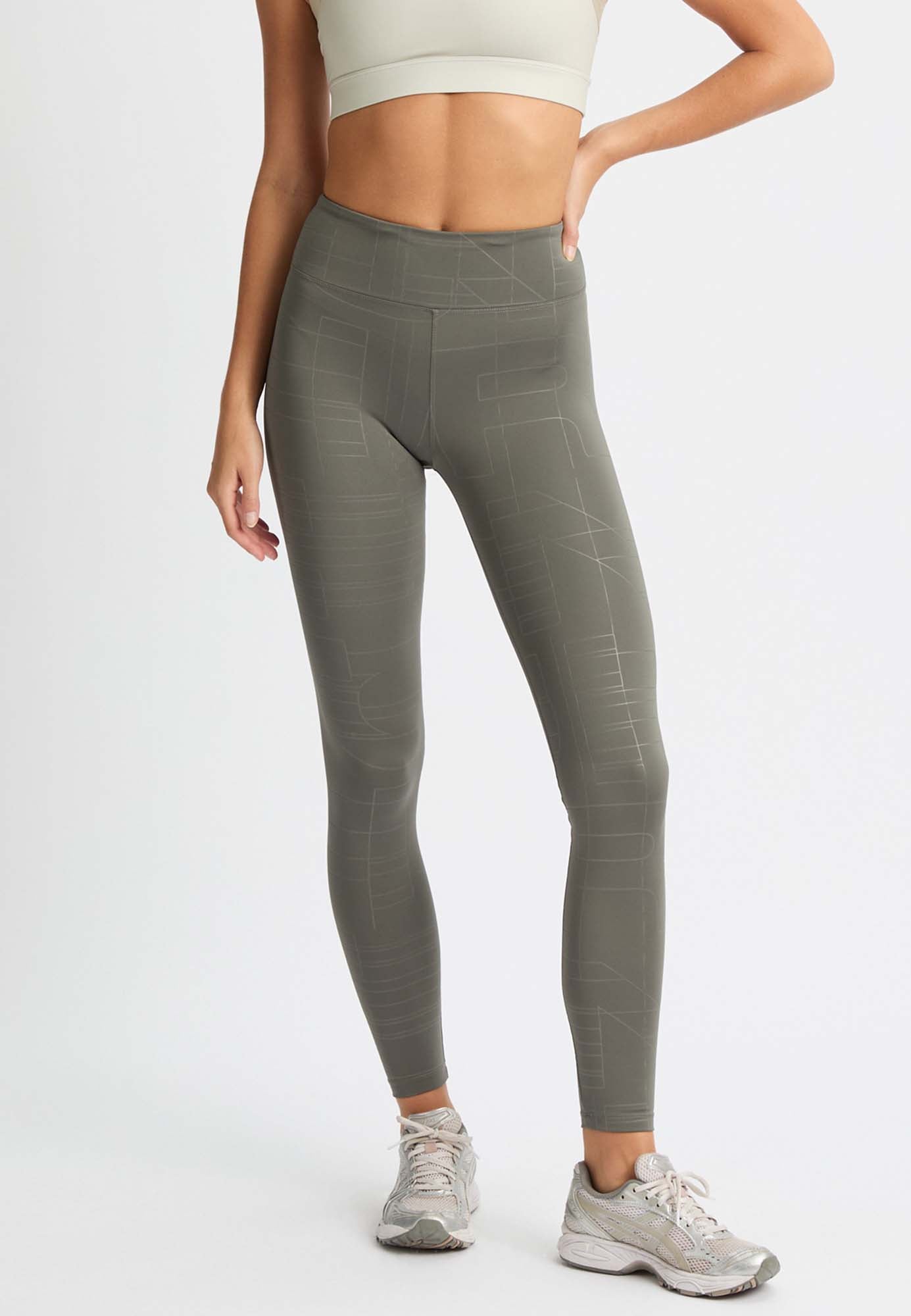 Logo Effect High Waist legging