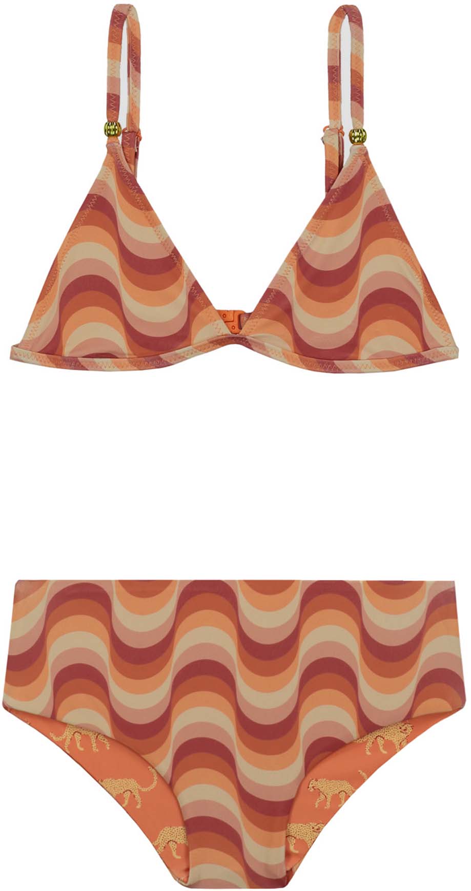 Rosie Reversible Bikiniset Groovy Leopard