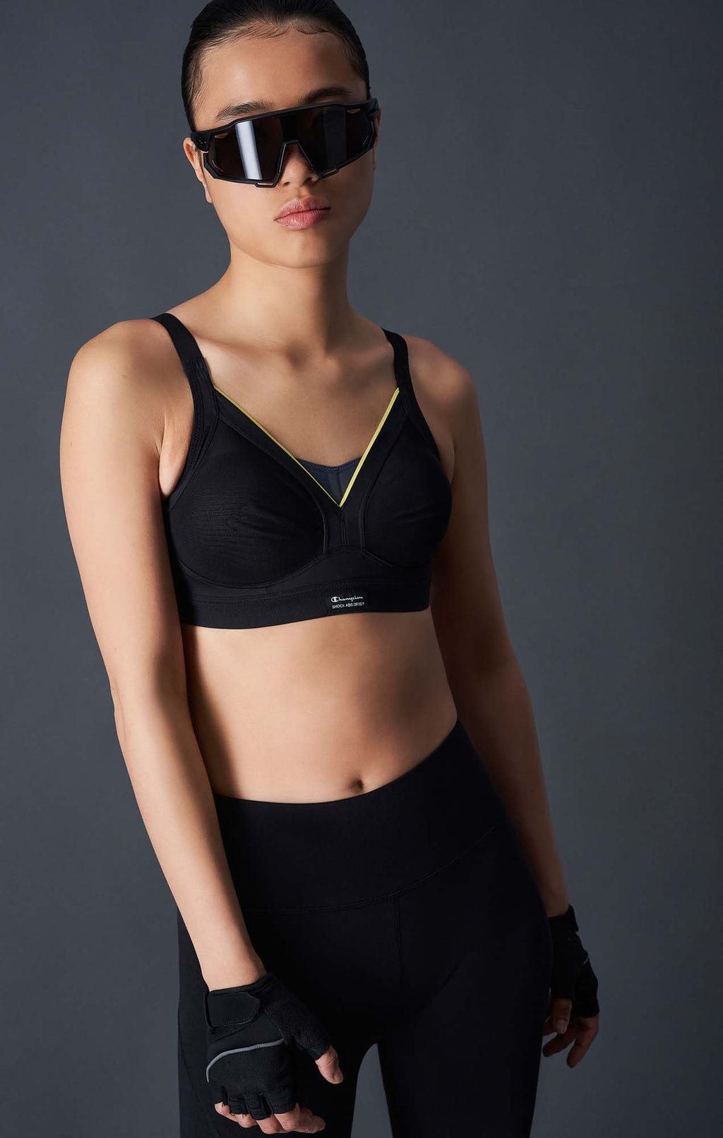 Active shaped support sportbeha