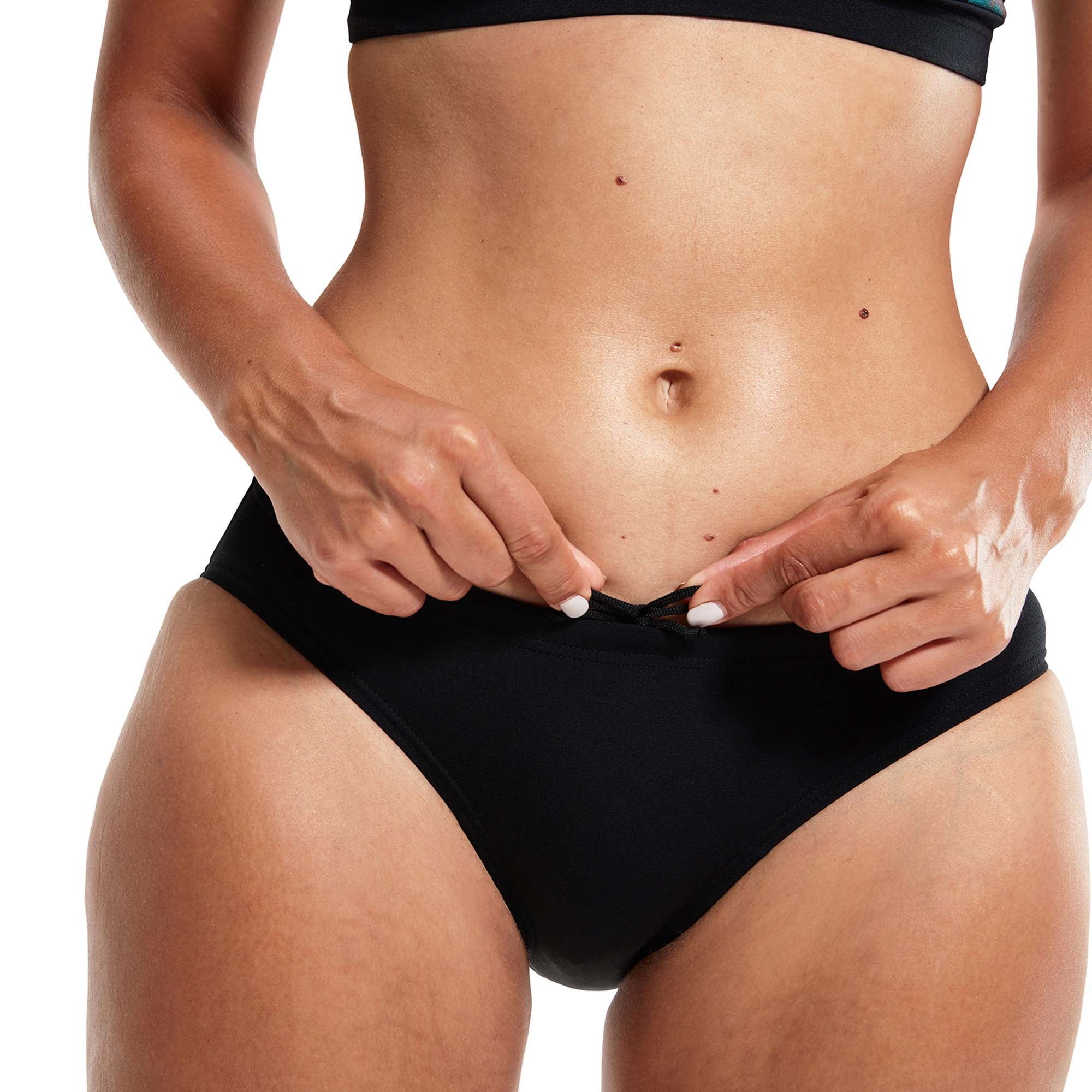 Dames HyperBoom Bikini Zwart/Blauw