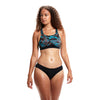 Dames HyperBoom Bikini Zwart/Blauw