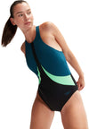 Eco+ Colourblock Hi Neck Xb badpak
