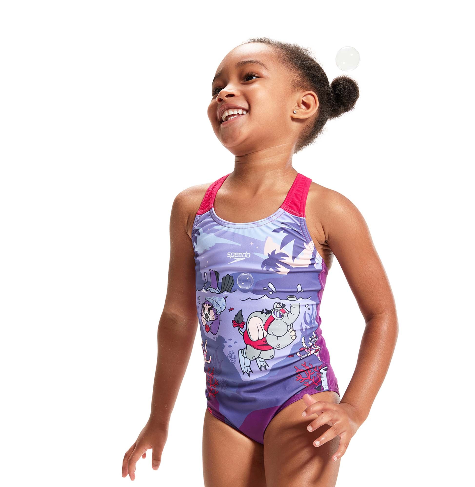 Eco G Lts Printed Racerb Pur/pin