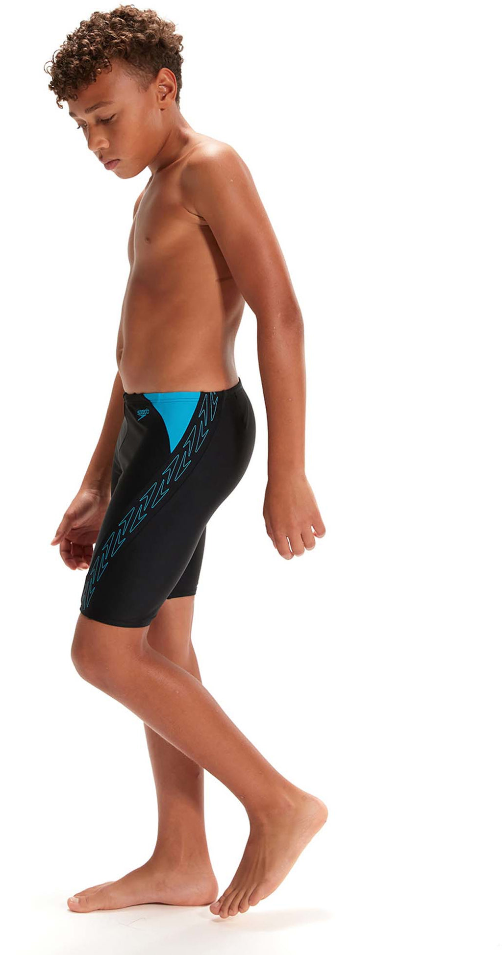 Jongens Hyper Boom Jammer Zwart/Blauw
