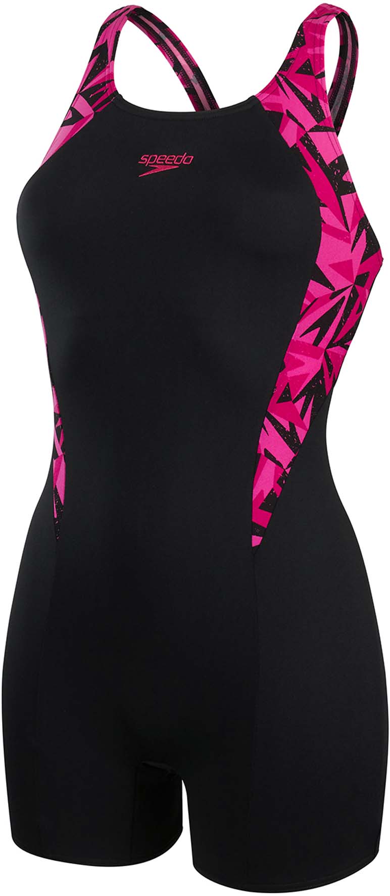 Hyperboom Splice Legsuit Zwart/Roze
