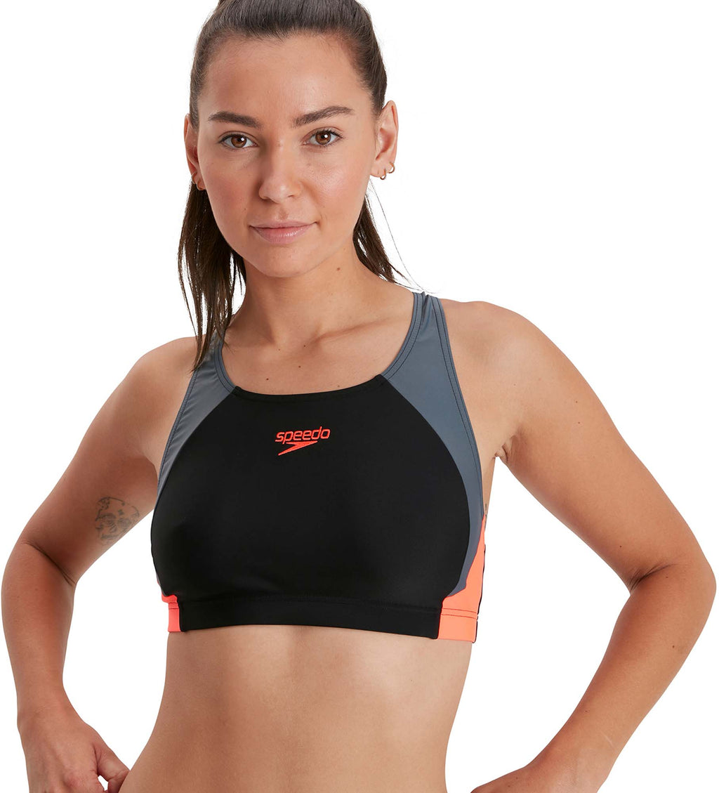 Colourblock Splice 2p bikini