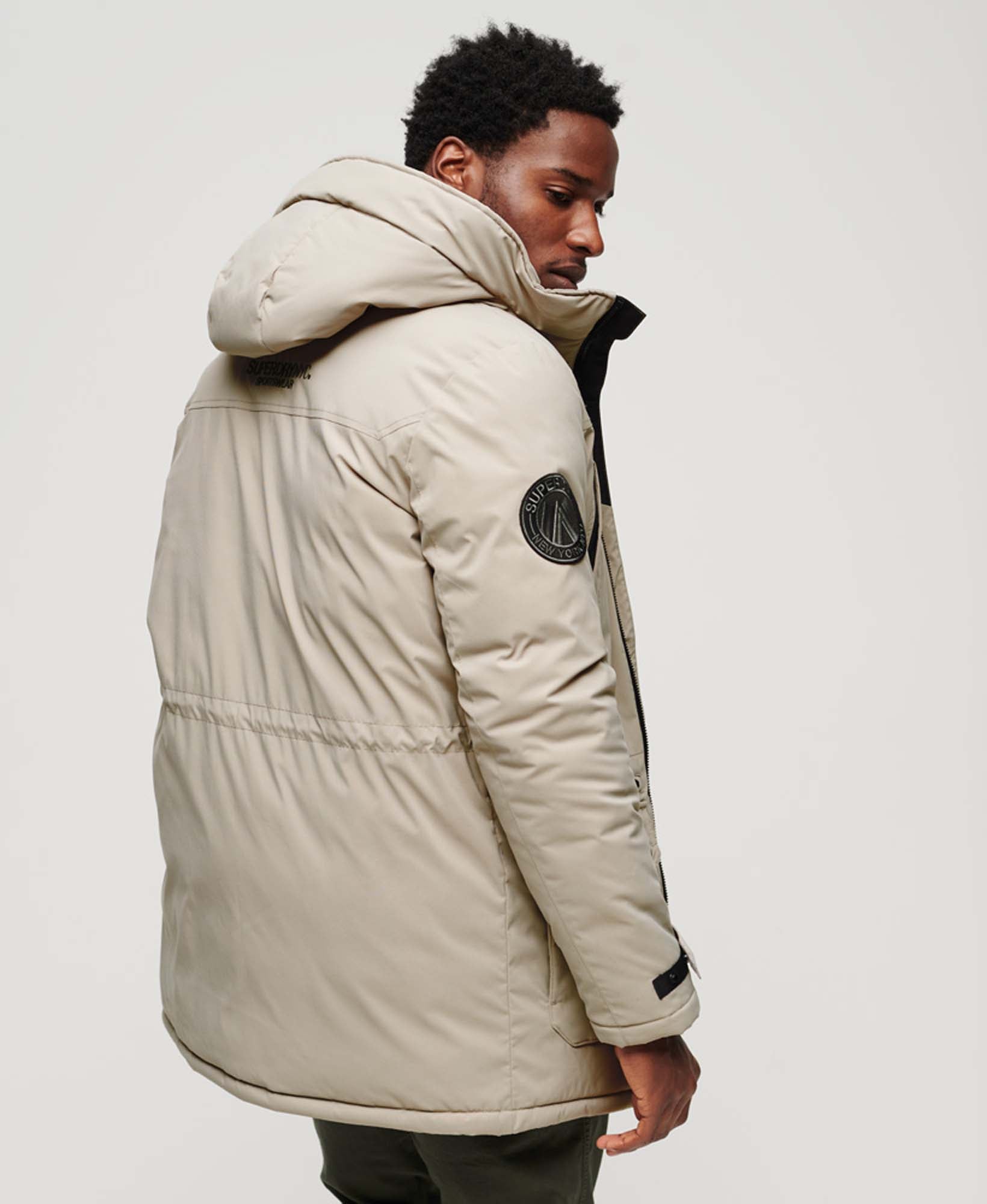 City padded parka jas