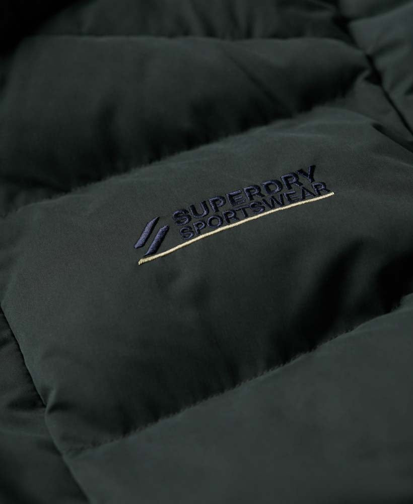 Microfiber Hooded pufferjack