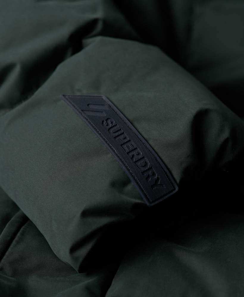 Microfiber Hooded pufferjack