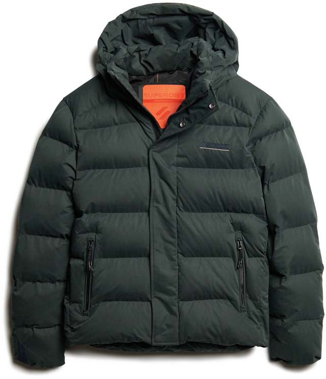 Microfiber Hooded pufferjack