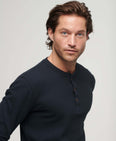 Waffle Henley longsleeve shirt
