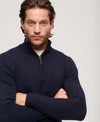 Henley sweater