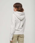 College scripted graphic hoodie