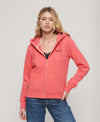 Essential logo zip hoodie