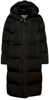 Longline hooded puffer jas