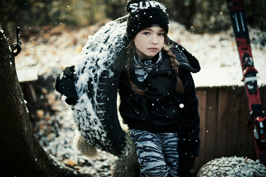 Sustainable All-Over kids skibroek