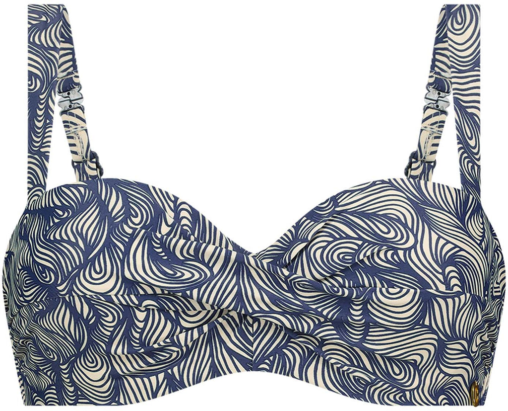 Padded Wired Twisted bikinitop