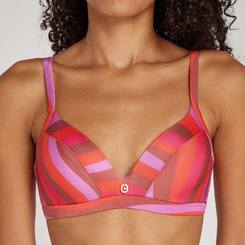 Padded Wired Triangle bikinitop