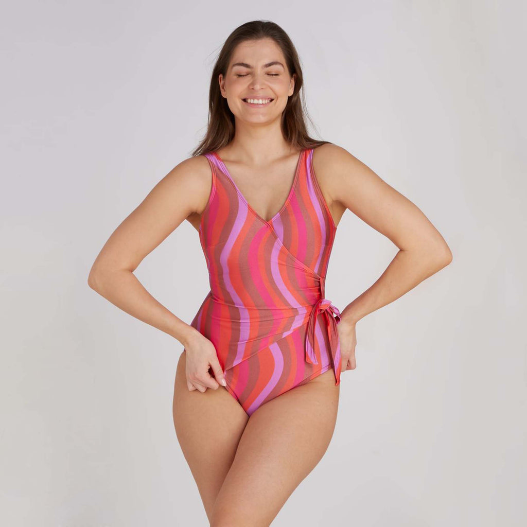 V-neck Padded badpak