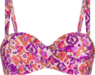 Twisted Padded Wired bikini top