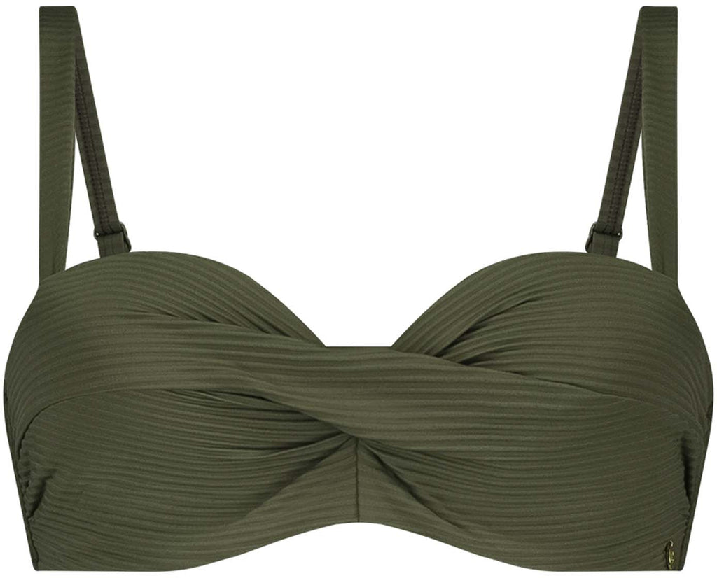Twisted Padded Wired bikini top