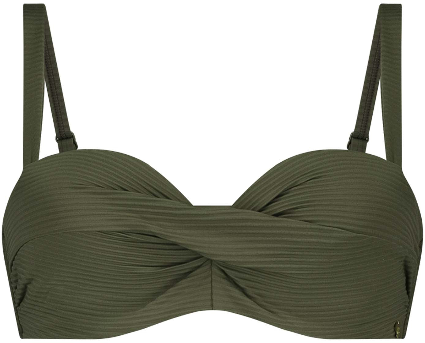 Twisted Padded Wired bikini top