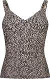 V-neck Padded Tankini top