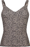 V-neck Padded Tankini top