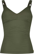 V-neck Padded Tankini top