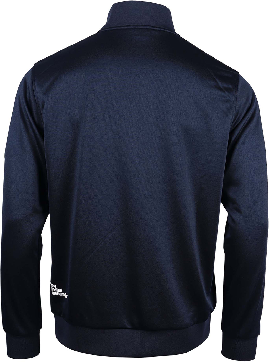 Poly terry half zip