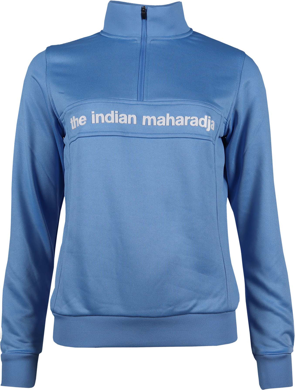 Poly terry half zip