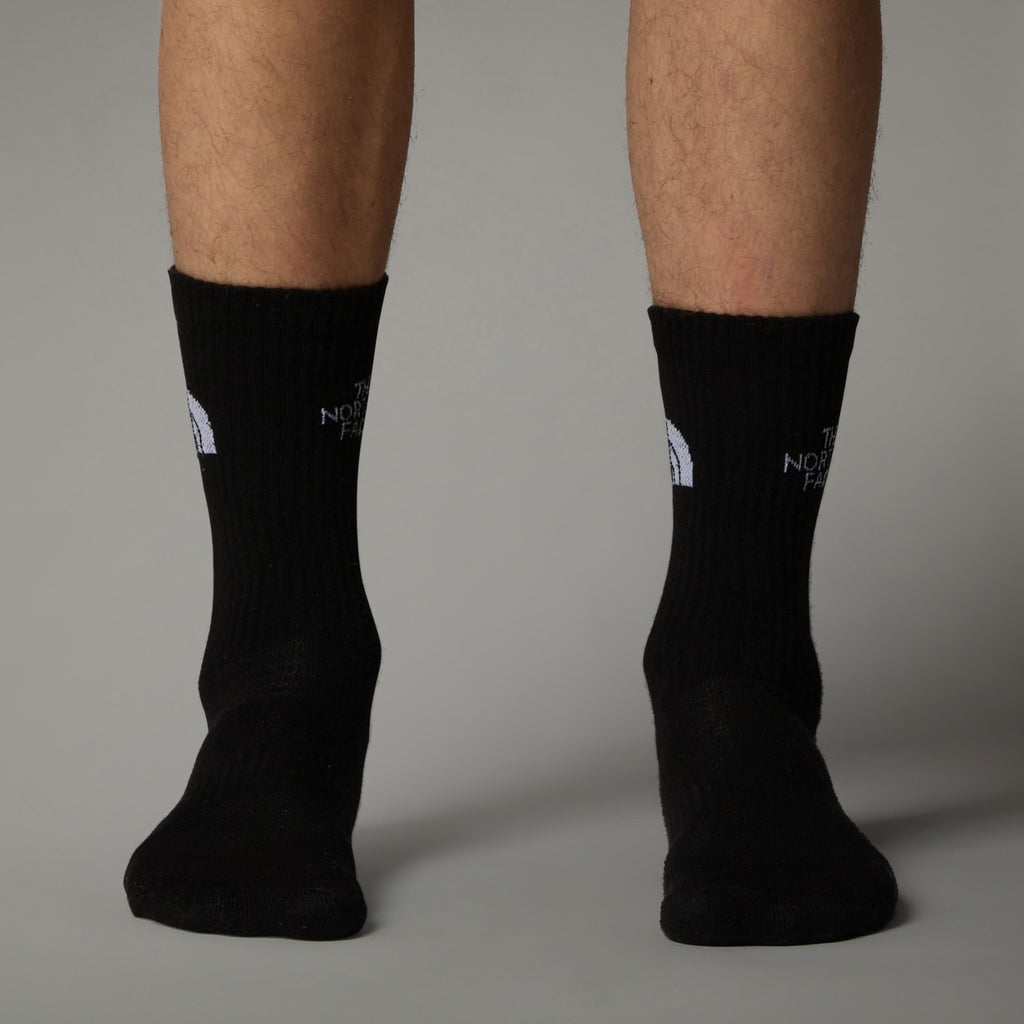 Multi Sport Cush Crew Sock 3-pack sokken