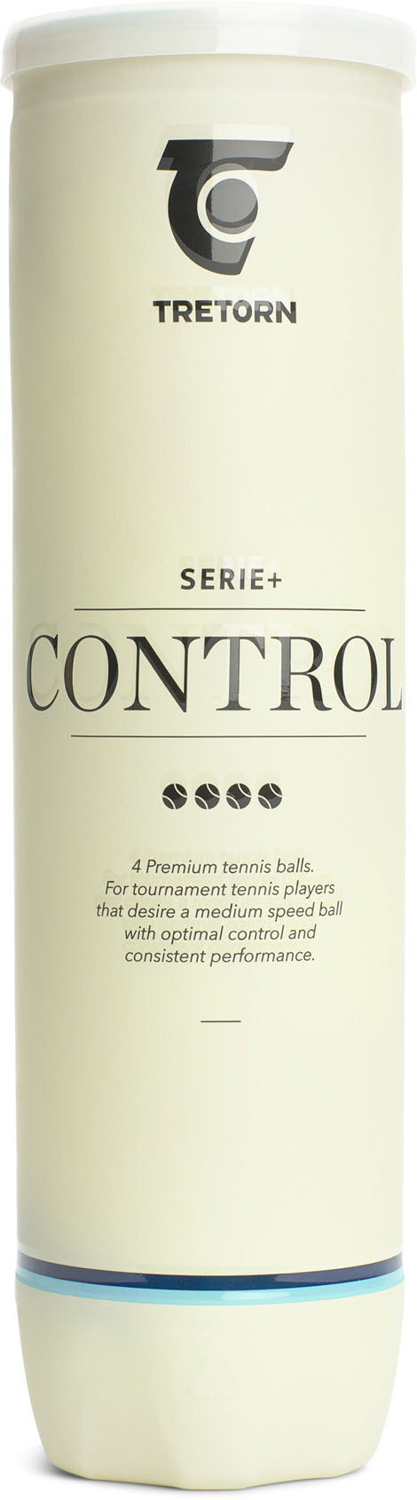 Serie Plus Control 4-tube tennisballen