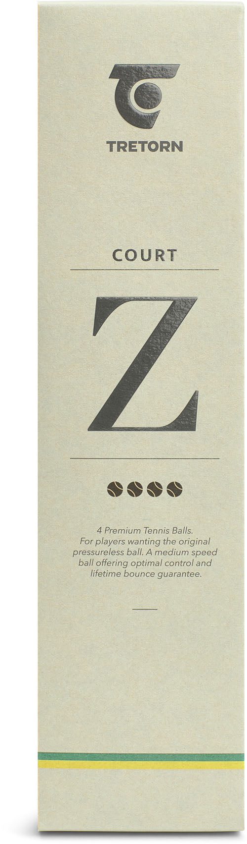 Z Z-Court 4-pack tennisballen