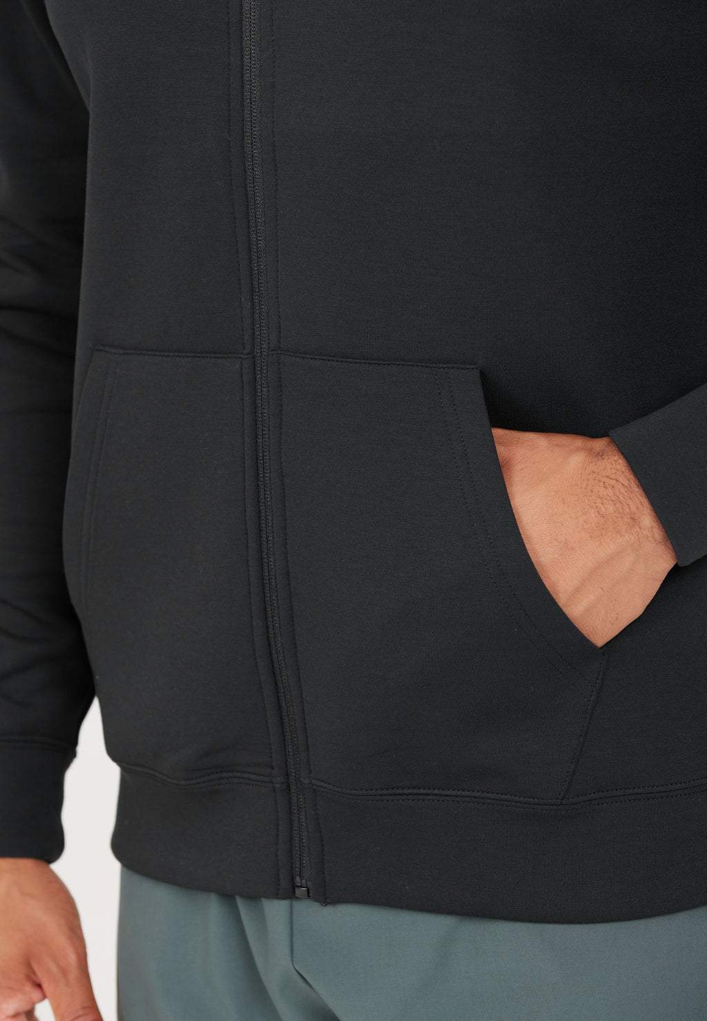 Taro Technical Full-zip hoodie