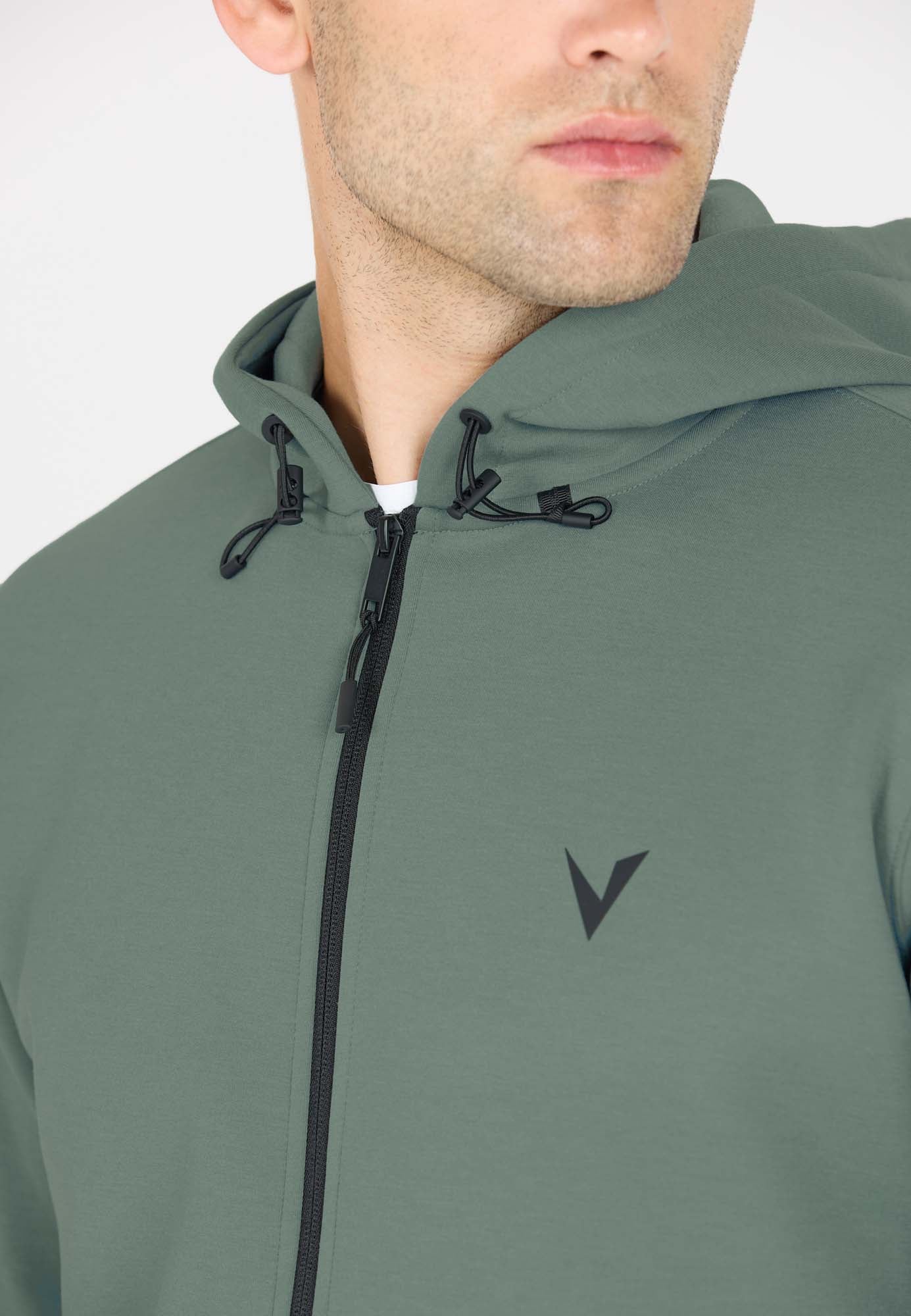 Taro Technical Full-zip hoodie