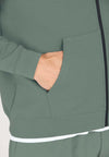Taro Technical Full-zip hoodie
